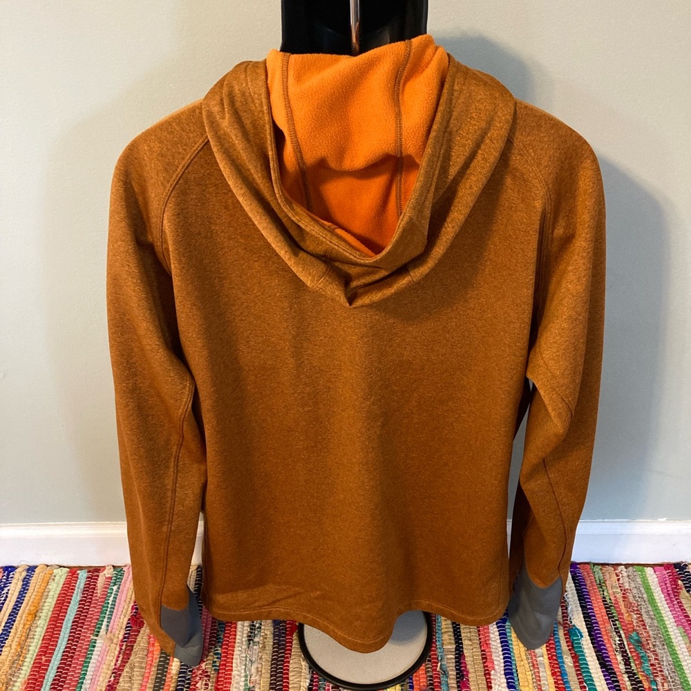 NEW The North Face Full Zip Hoodie Jacket XL Burnt Orange - Picture 5 of 8